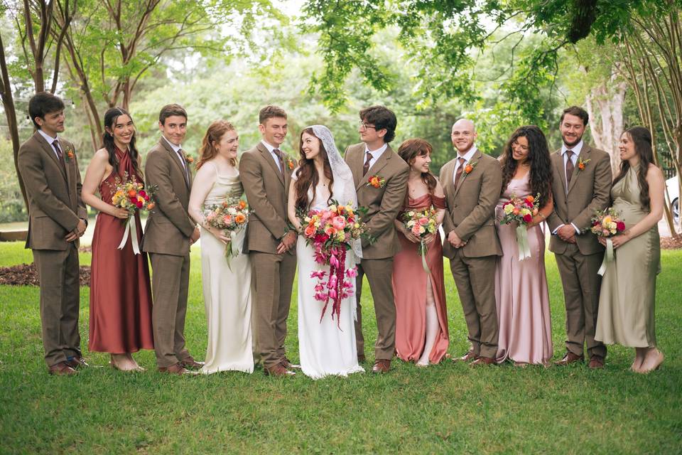 Fall bridal bouquet