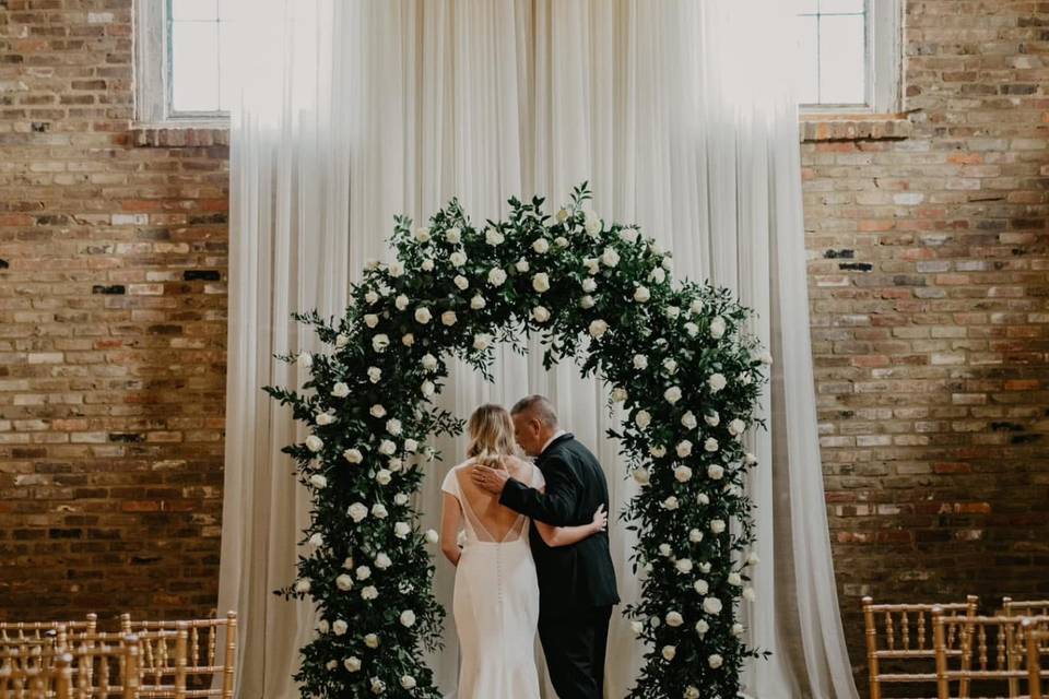 Rose arch