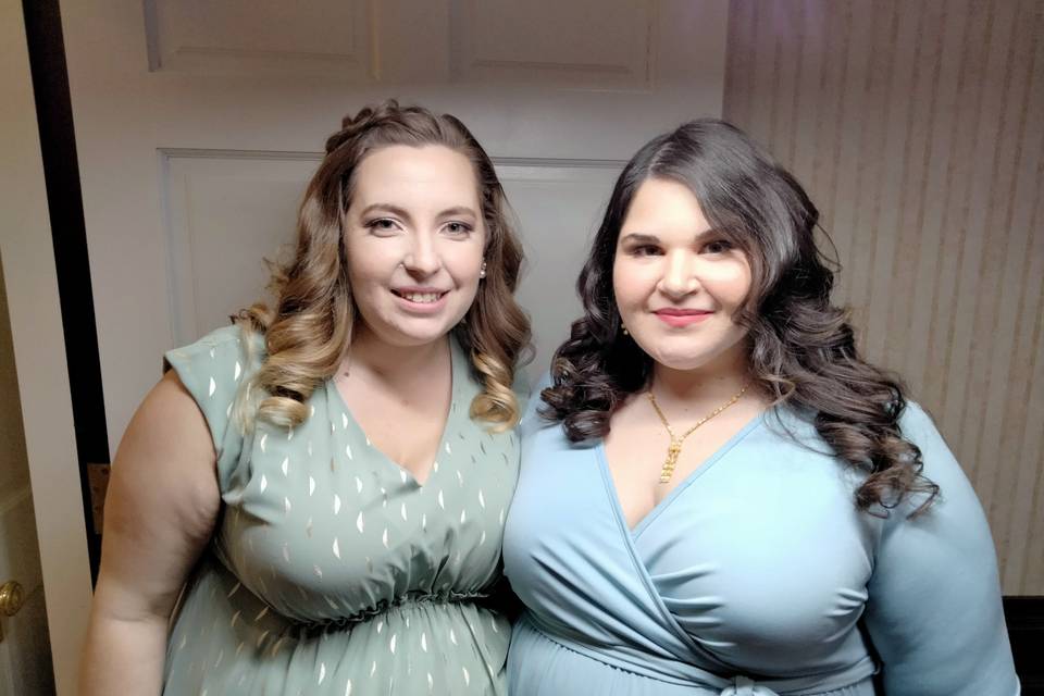 Baby Shower Hair and Makeup