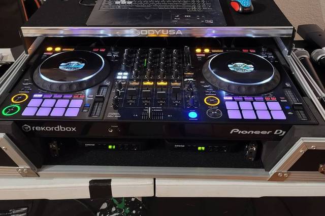 DJ setup