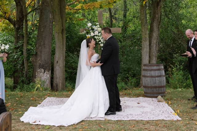 Wedding in the woods