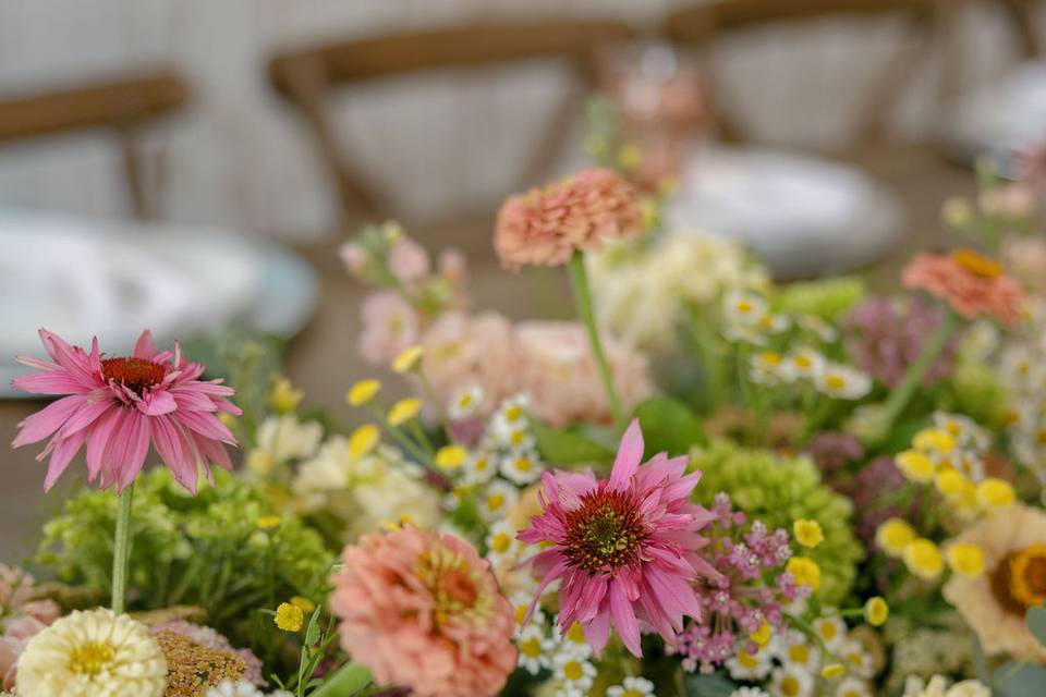 Wild flower wedding
