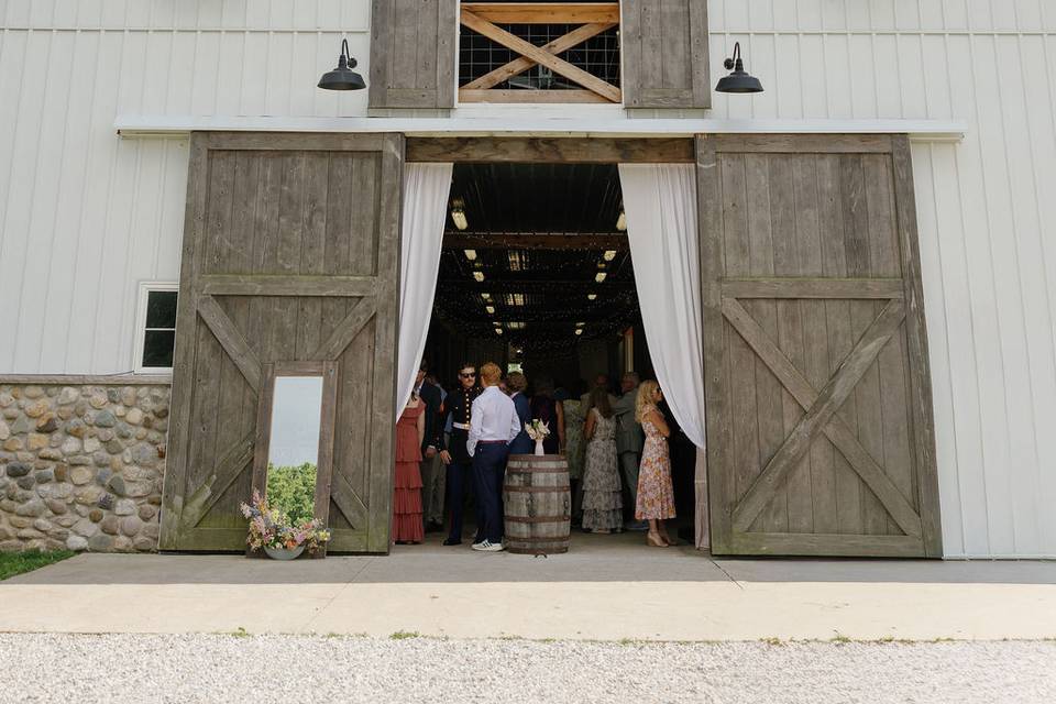 Blackberry farm wedding barn