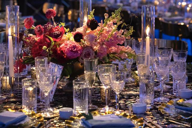 Winter Wedding Reception