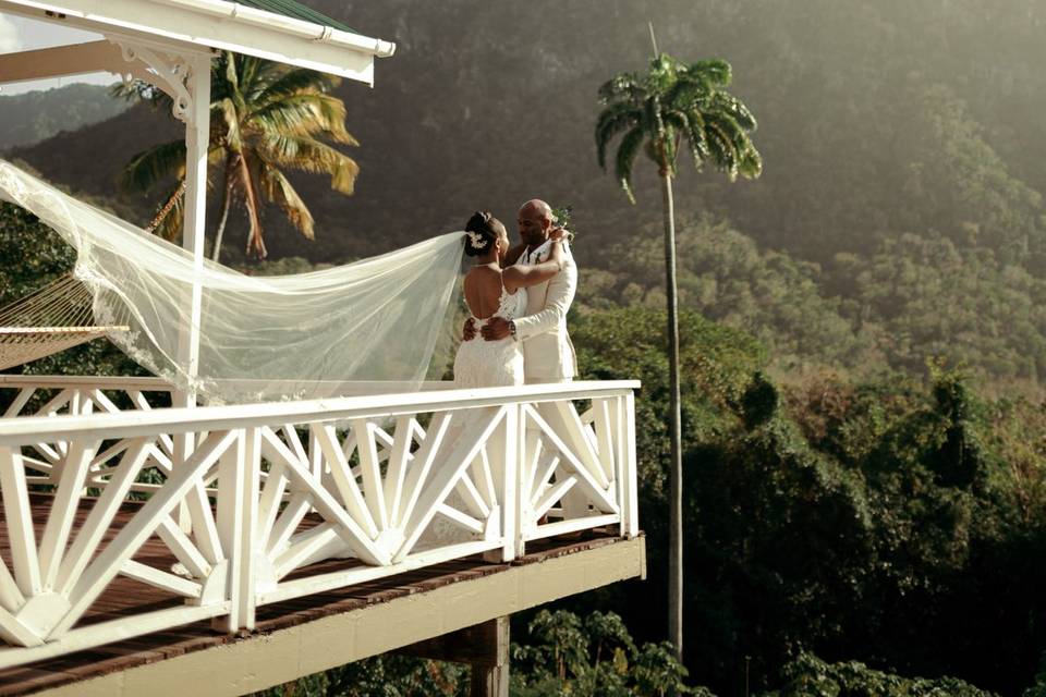 A Wedding Under the Pitons!