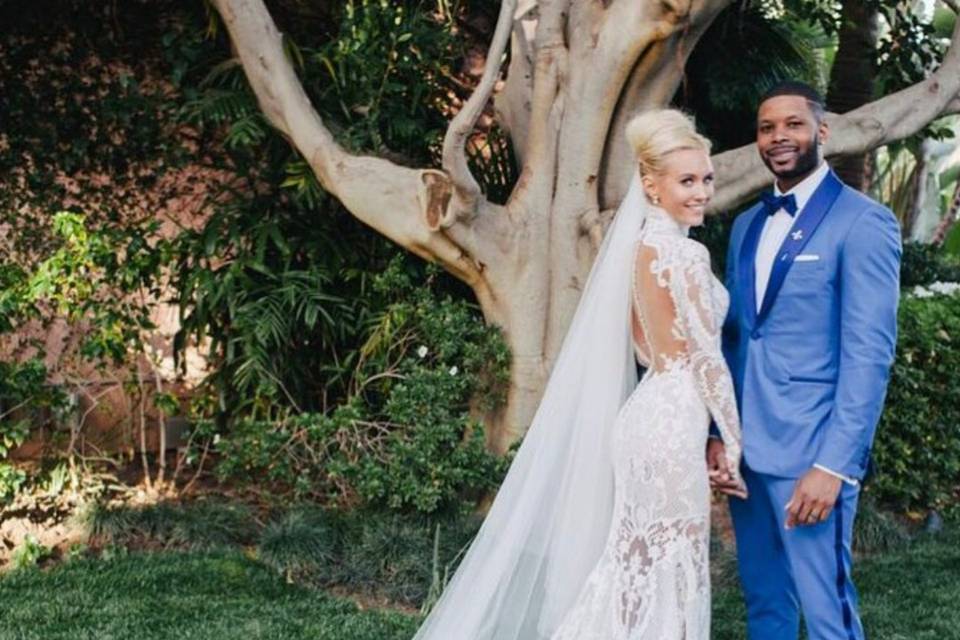 Actress Nicky Whelan and husband Kerry Rhodes