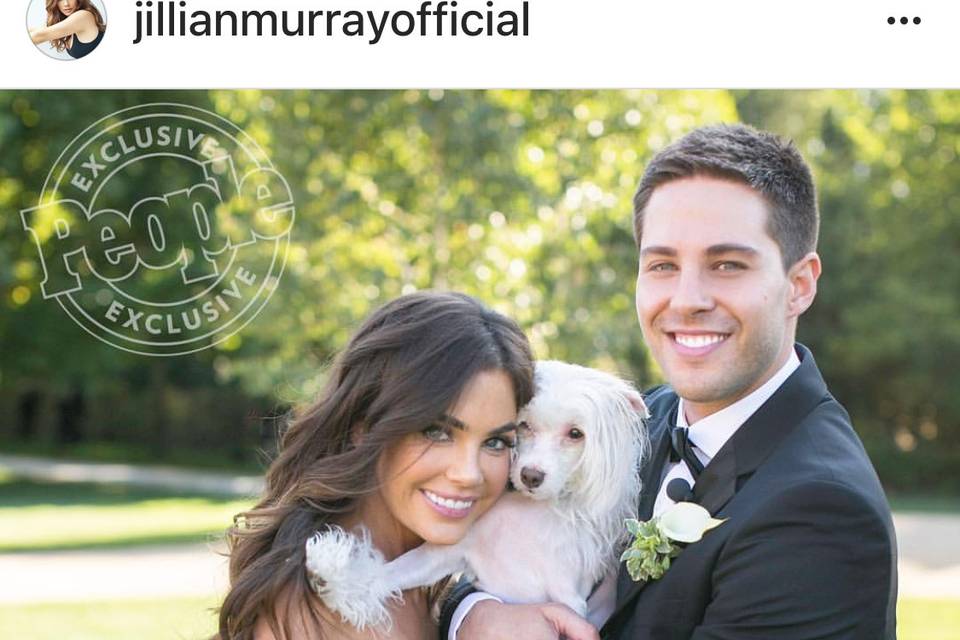 Actress Jillian Murray and husband Dean Geyer