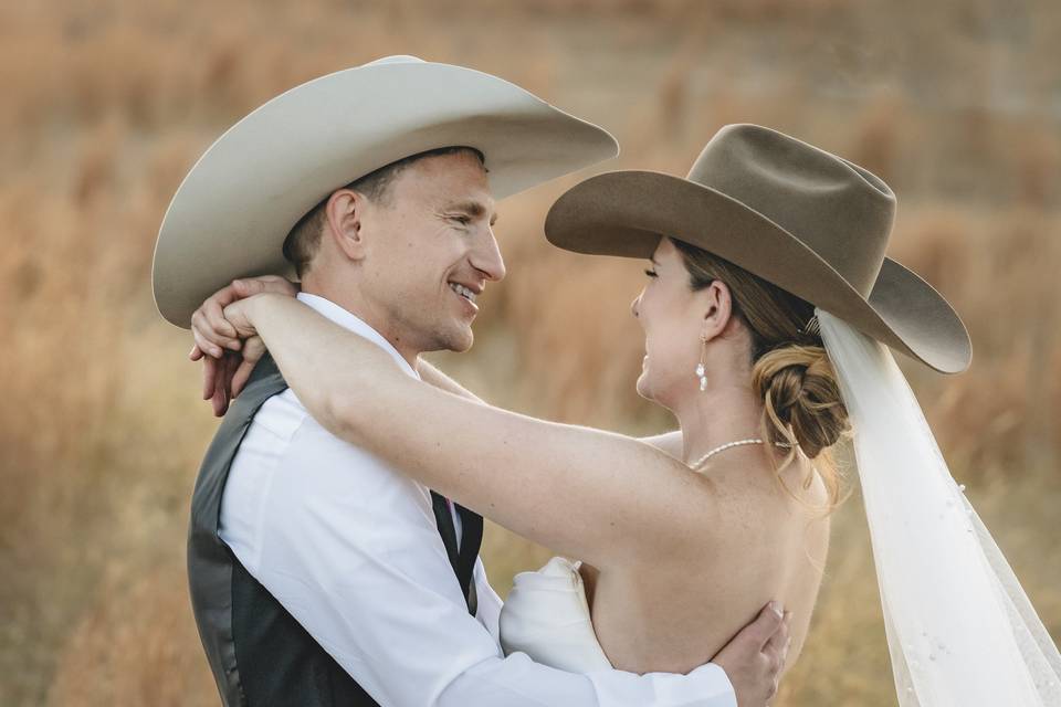 Texas wedding portrait