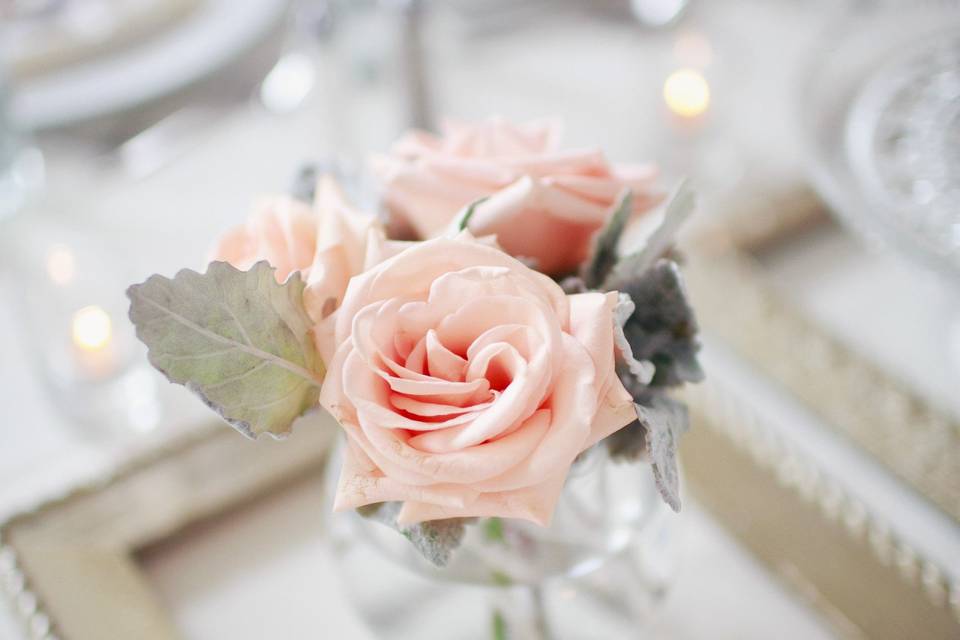 Floral table decor