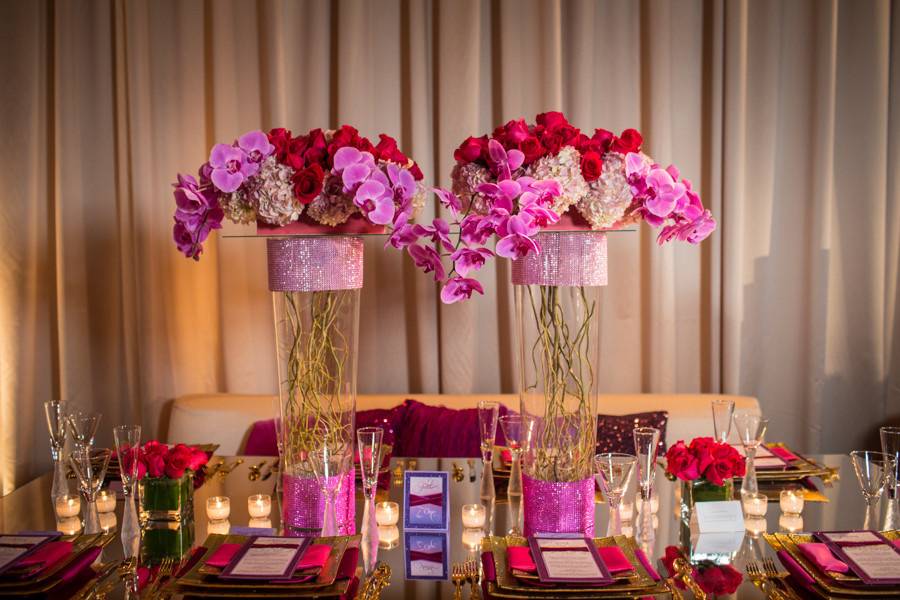 Reception Table Layout