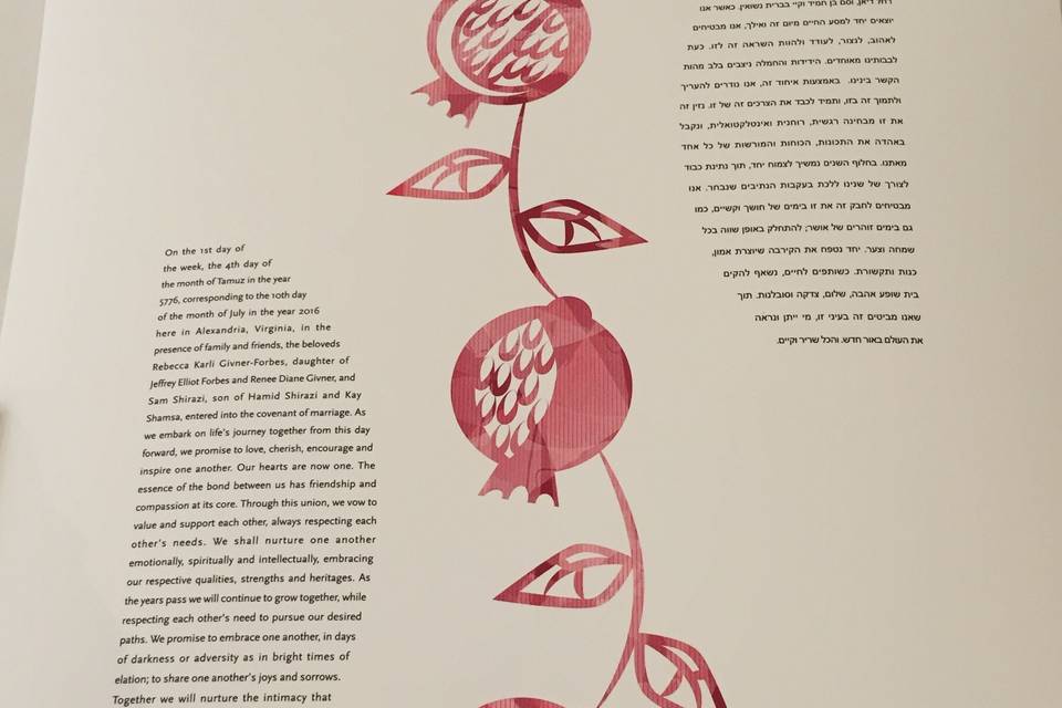 Ketubah art