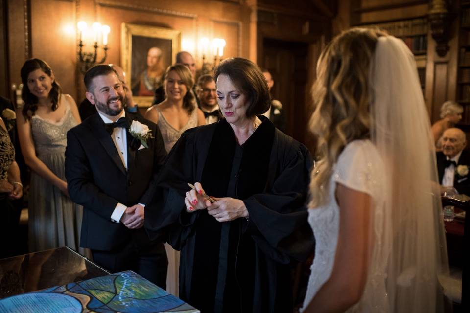 Ketubah signing