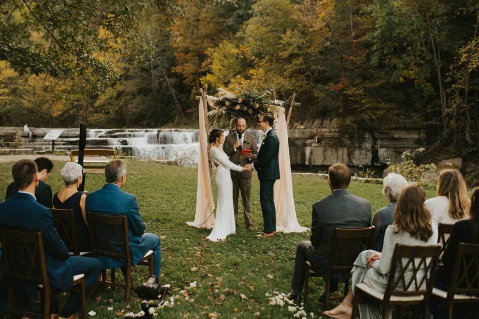 Small Falls Ceremony