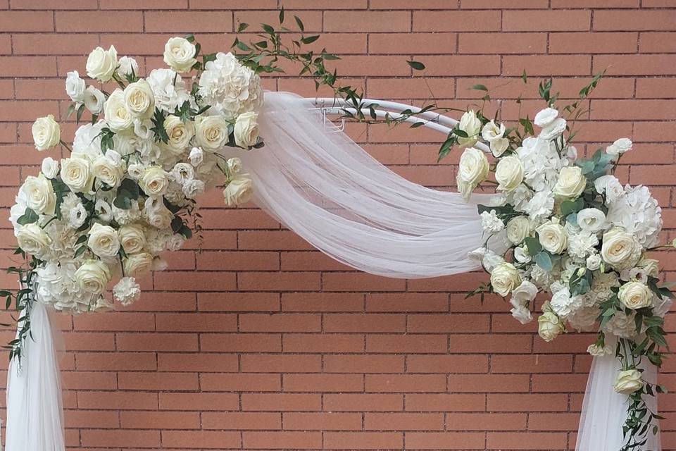 White arch