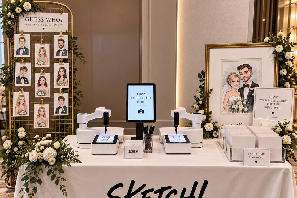 SKETCH! Weddings by The Color Express