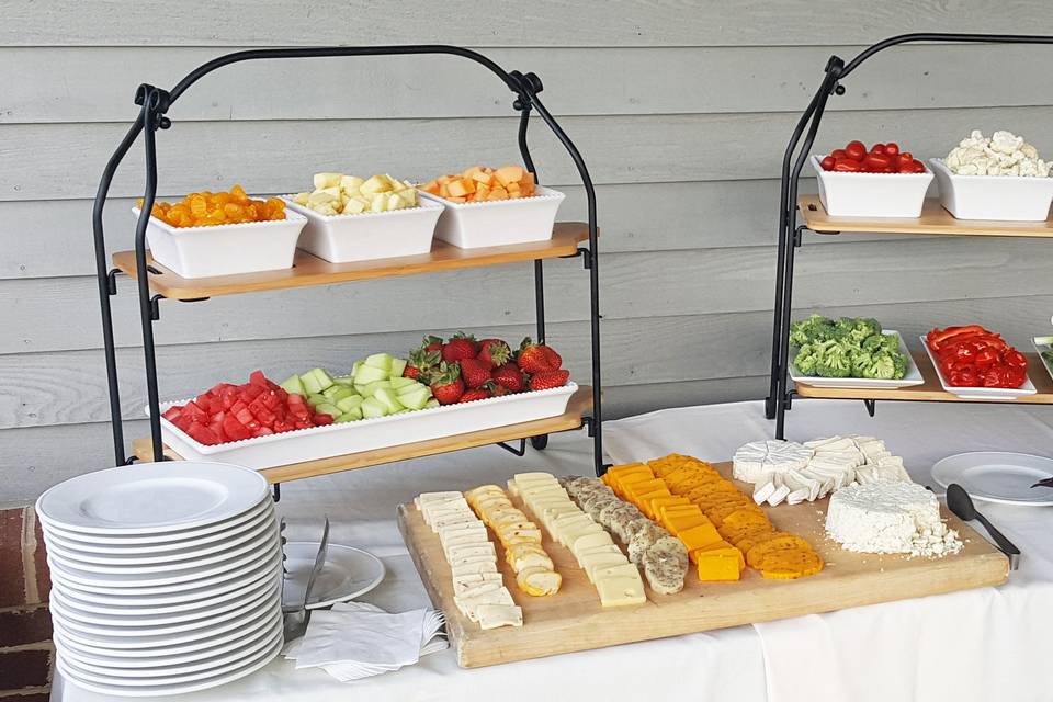 Crudites buffet