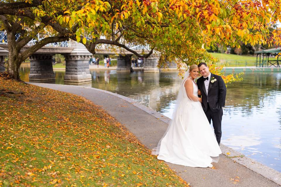 Boston public garden