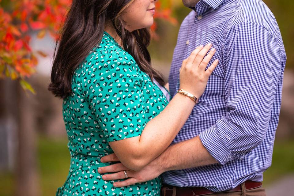 Fall engagement session