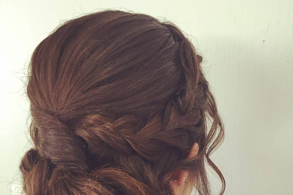 Braid into bun
