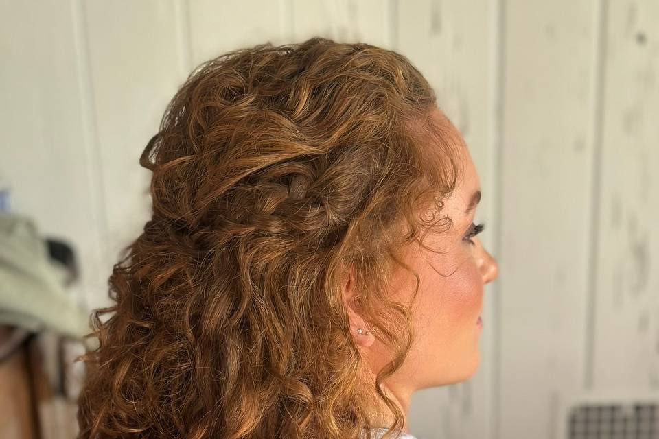Textured Hair Updo