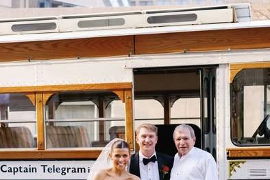 Bride Groom and Captain Telegr