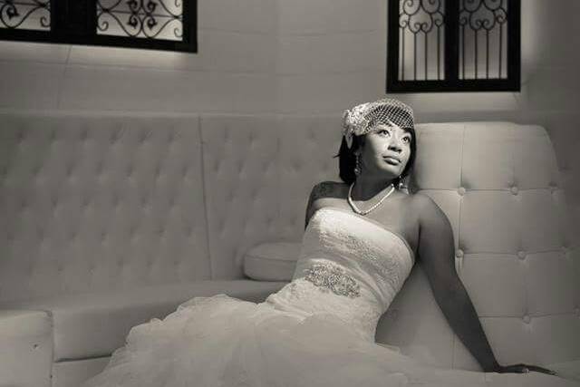 Dramatic photo shoot