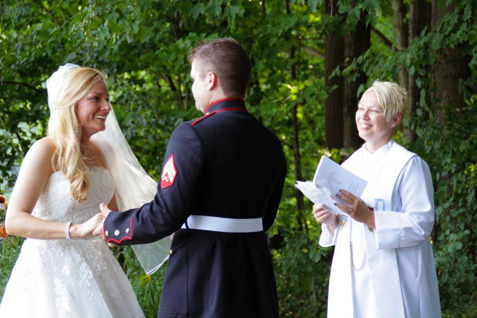 Forest wedding