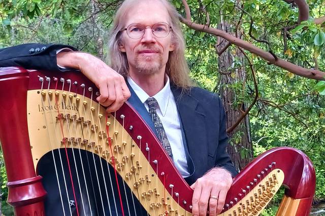 George Leverett, harpist