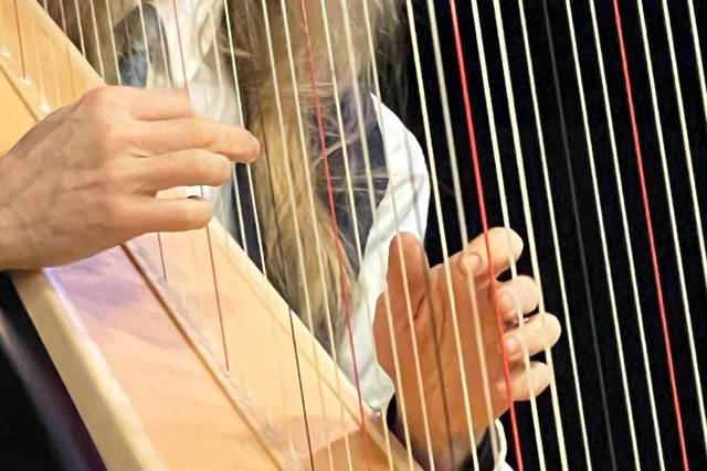 George Leverett, Harpist