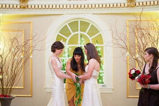 Maile Lei Handfasting