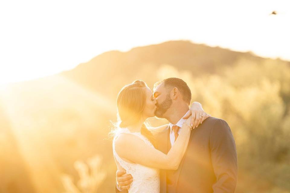 Golden Hour Kiss