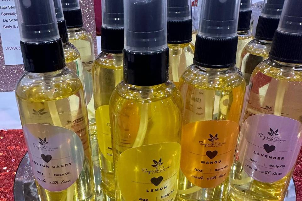 Body Oil gift set