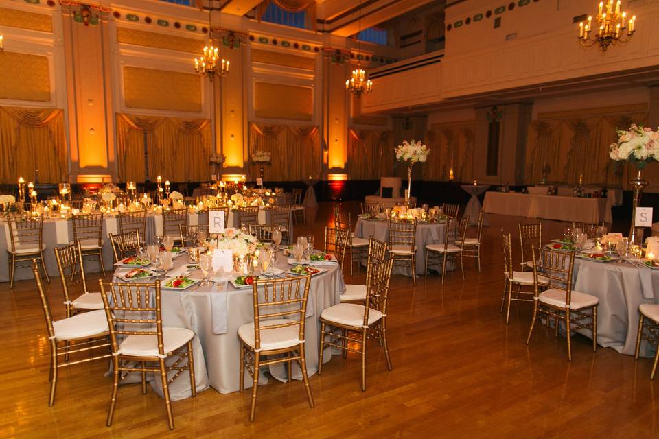 Elegant second floor atrium