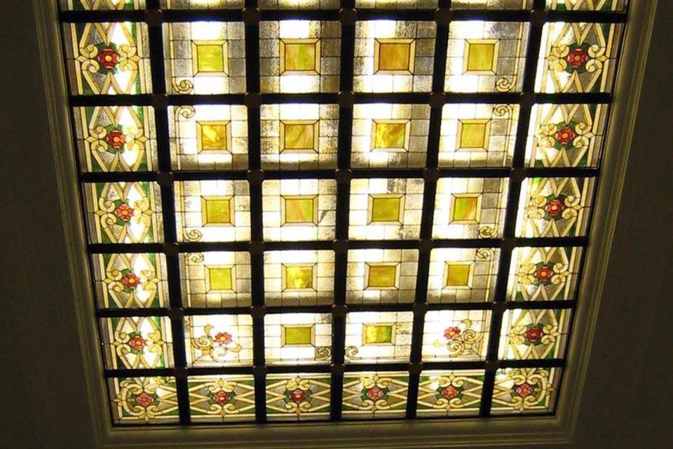 Stained glass ceiling