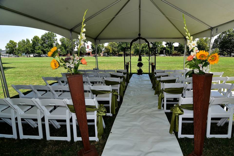 Ceremony area