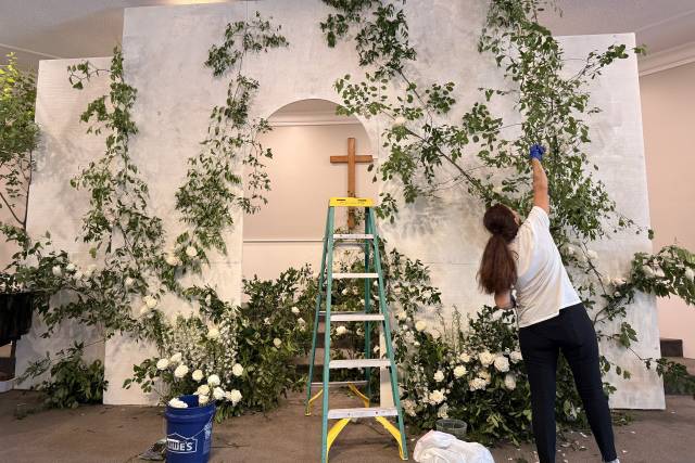 Decor in progress