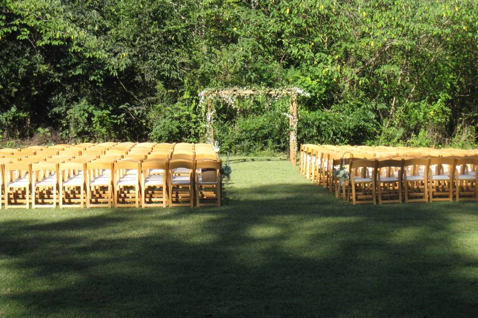 Large wedding space