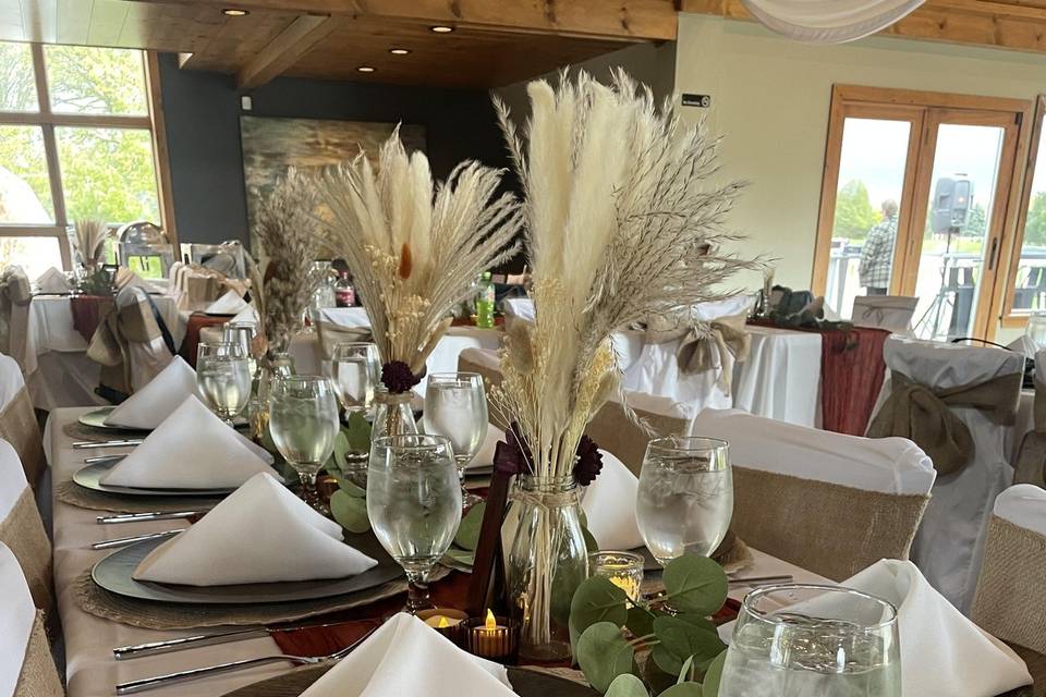 Table set up