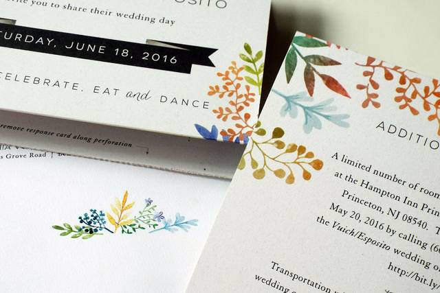 Wedding invitation
