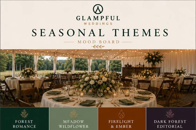 The Glampful Getaway Moodboard