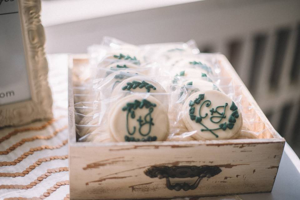 Custom Sugar Cookie Favors