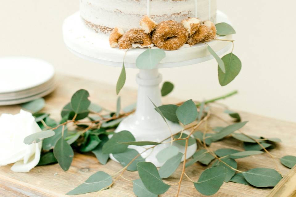 Donut Drip Cake