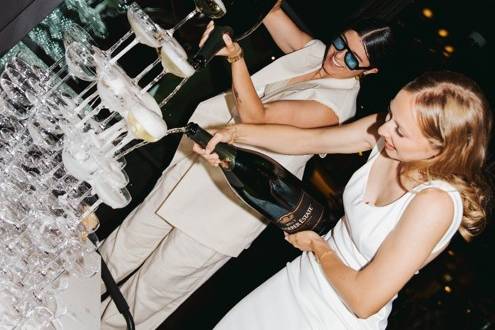 Champagne Tower
