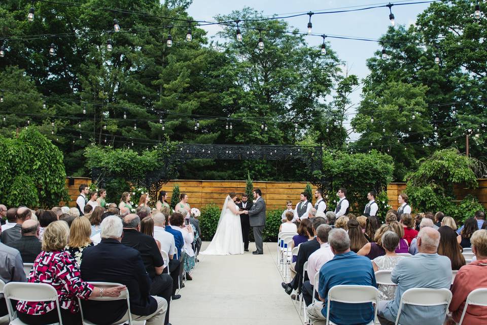 Wedding ceremony - photo by stephanie west