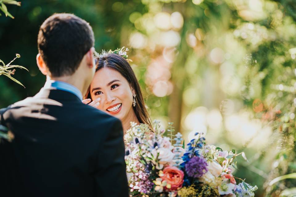 Levine Wedding first look