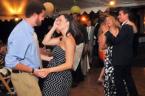 Reception dance floor