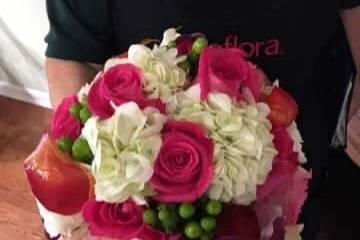 Rose & calla lilly bouquet