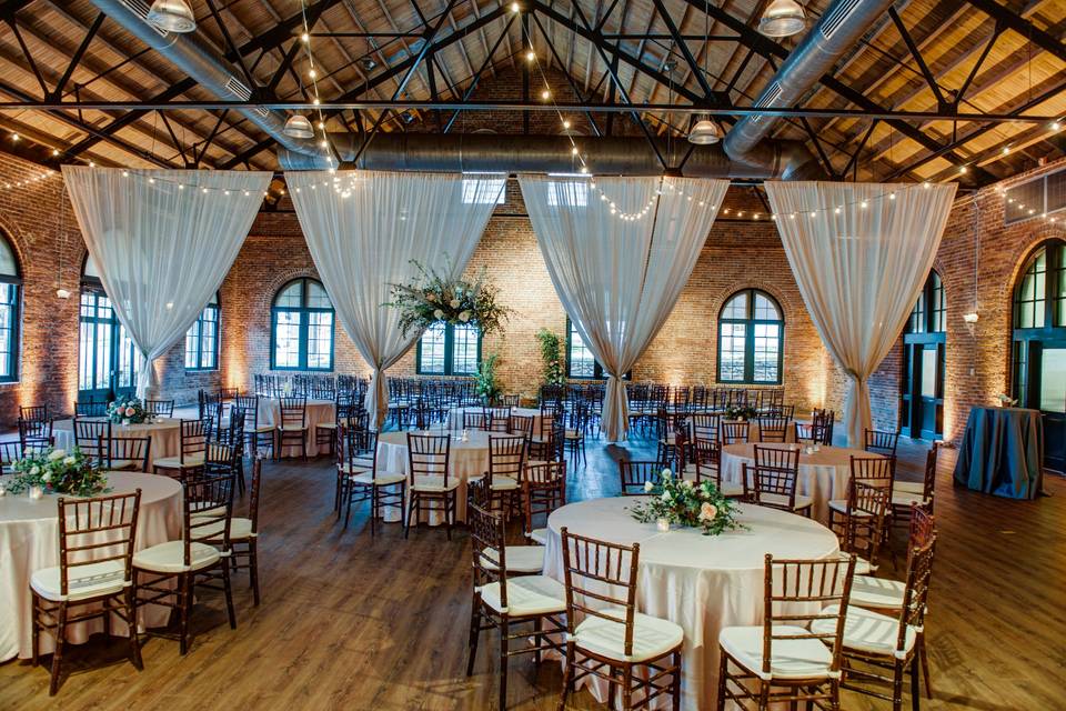 Rustic and refined reception venue