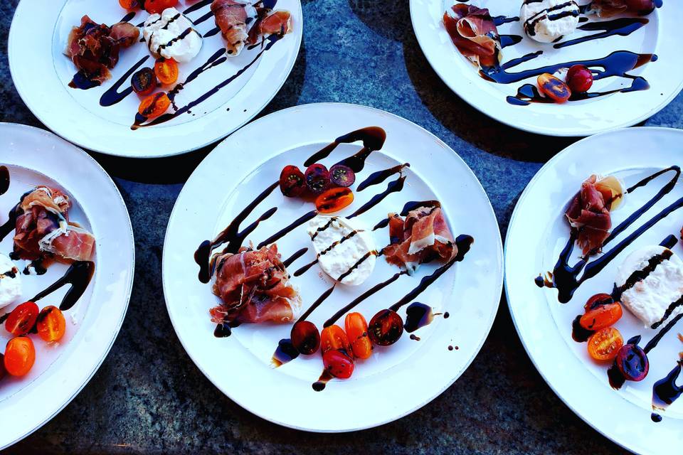 Burrata Prosciutto with Balsam