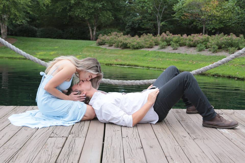 Love on the dock